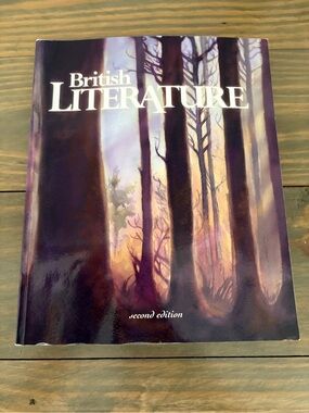 EUC BJU PRESS (Bob Jones) Homeschool BRITISH LITERATURE 2nd Edition Textbook